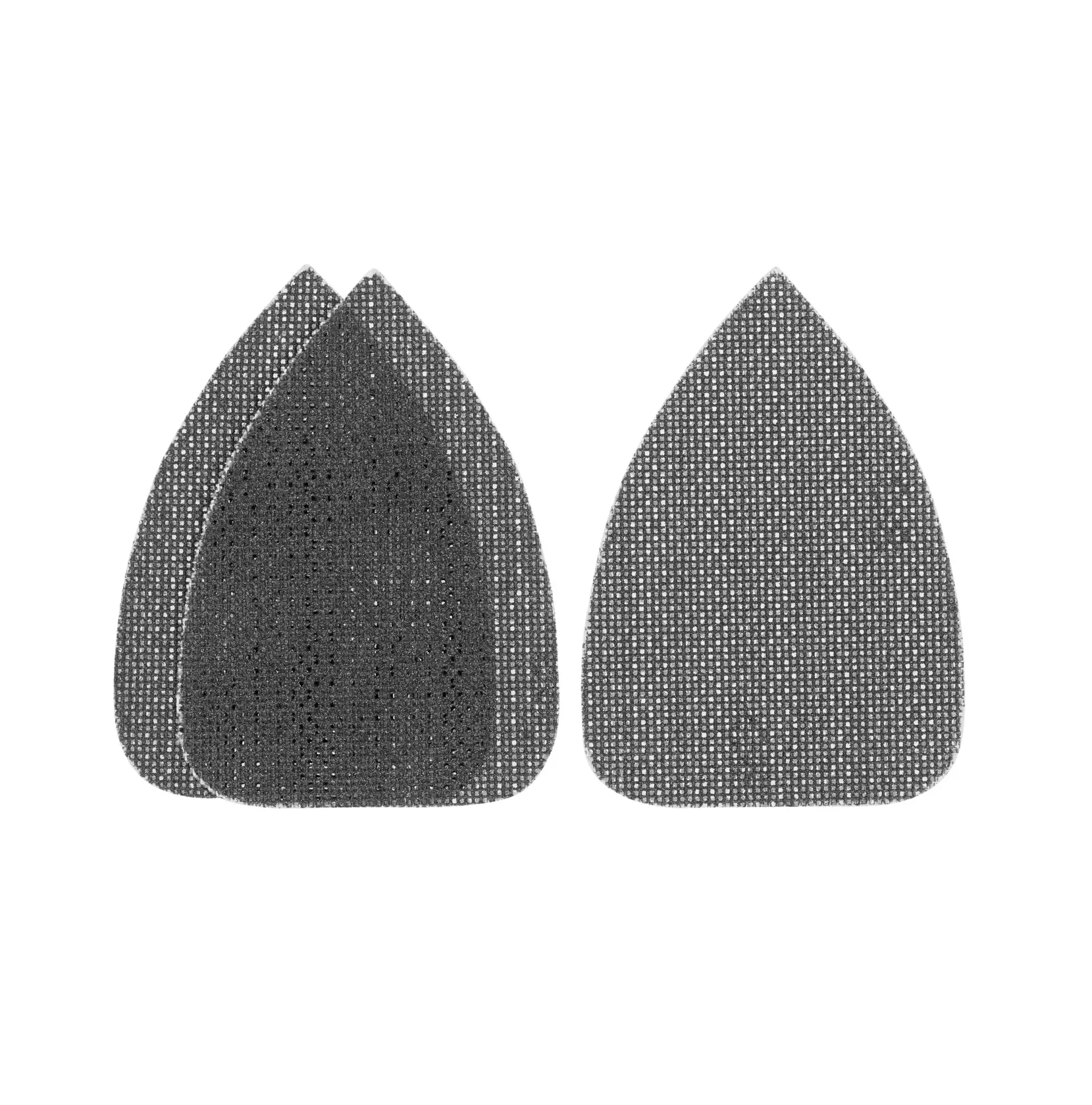 IRWIN STA39122 triangular mesh sanding sheets, set of four, displayed front view on white background.