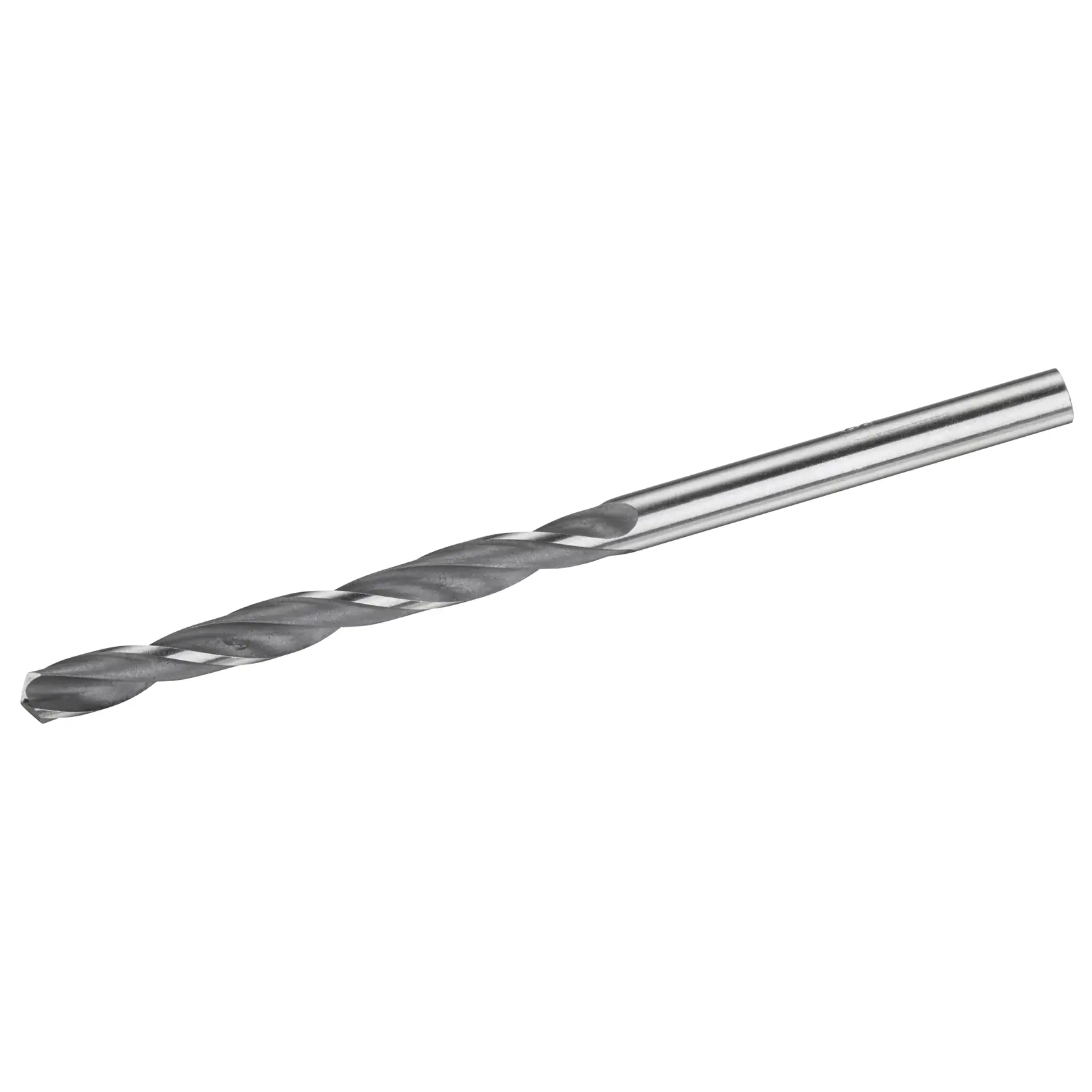 STANLEY STA51038 metal drill bit, silver, shown at an angle on white background.