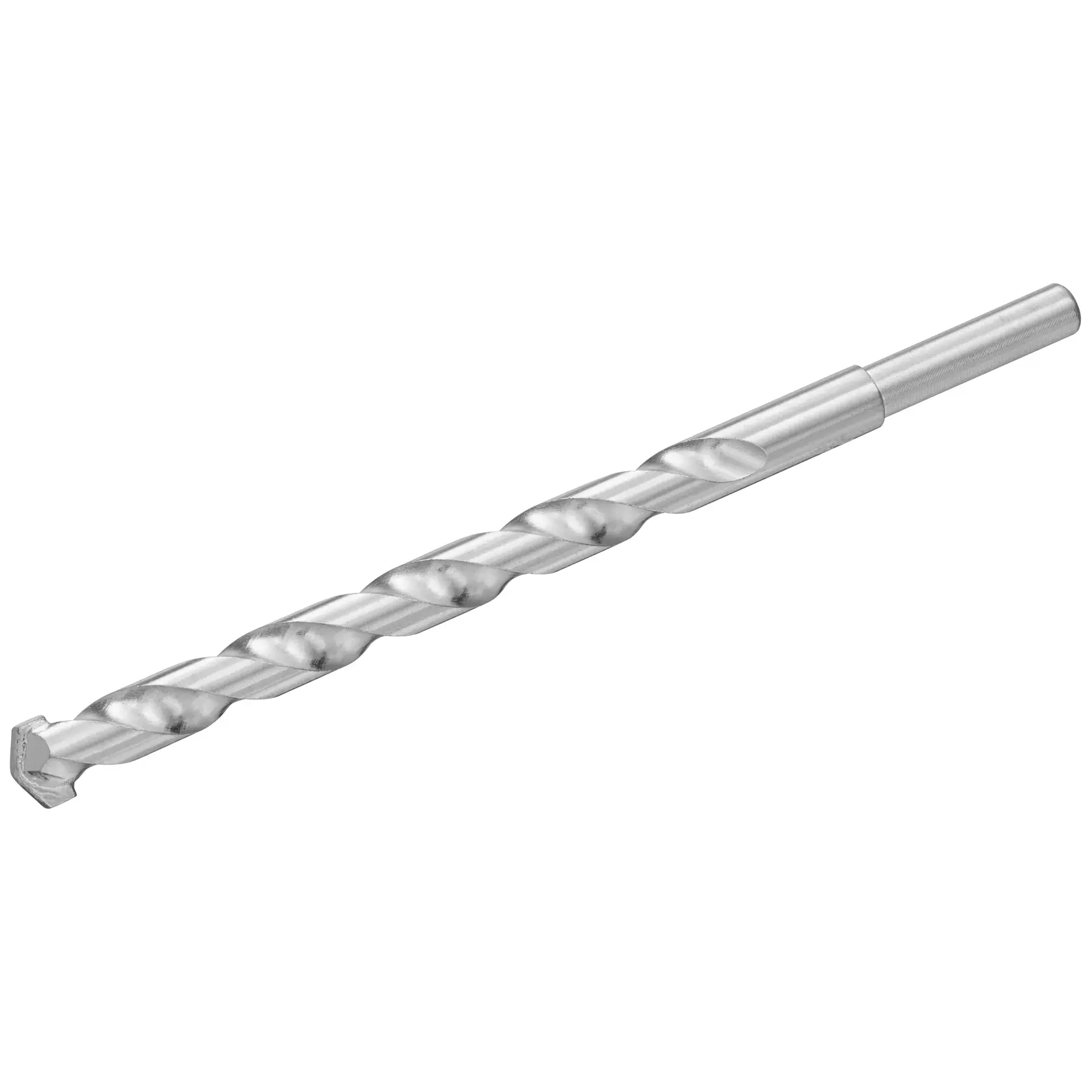 STANLEY STA53030 masonry drill bit, silver, photographed on white background, showing spiral fluted design.